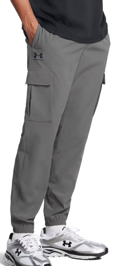 Cargo bukser Under Armour UA Vibe Woven Cargo Pants Grå | 1386558-025