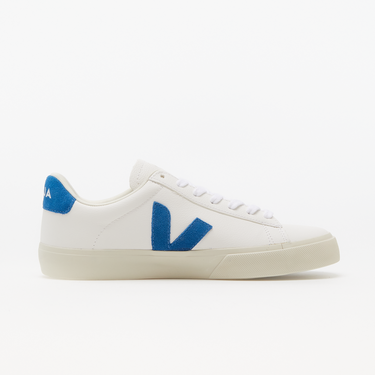 Sneakers og sko Veja Campo Chromefree "White/Swedish Blue" Hvid | CP0502818B, 3