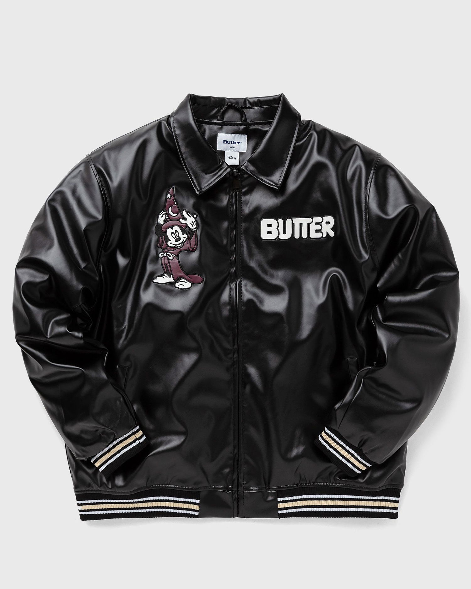 Bomberjakke Butter Goods X Disney Fantasia Bomber Jacket Sort | P6705, 0
