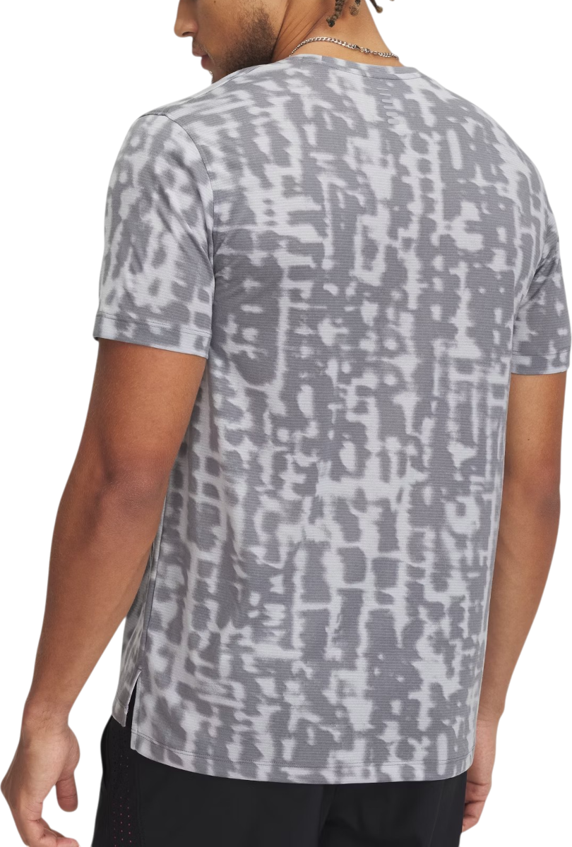 T-shirt Under Armour Under Armour UA Launch Printed Short Sleeve T-Shirt Grå | 1389687-011, 1
