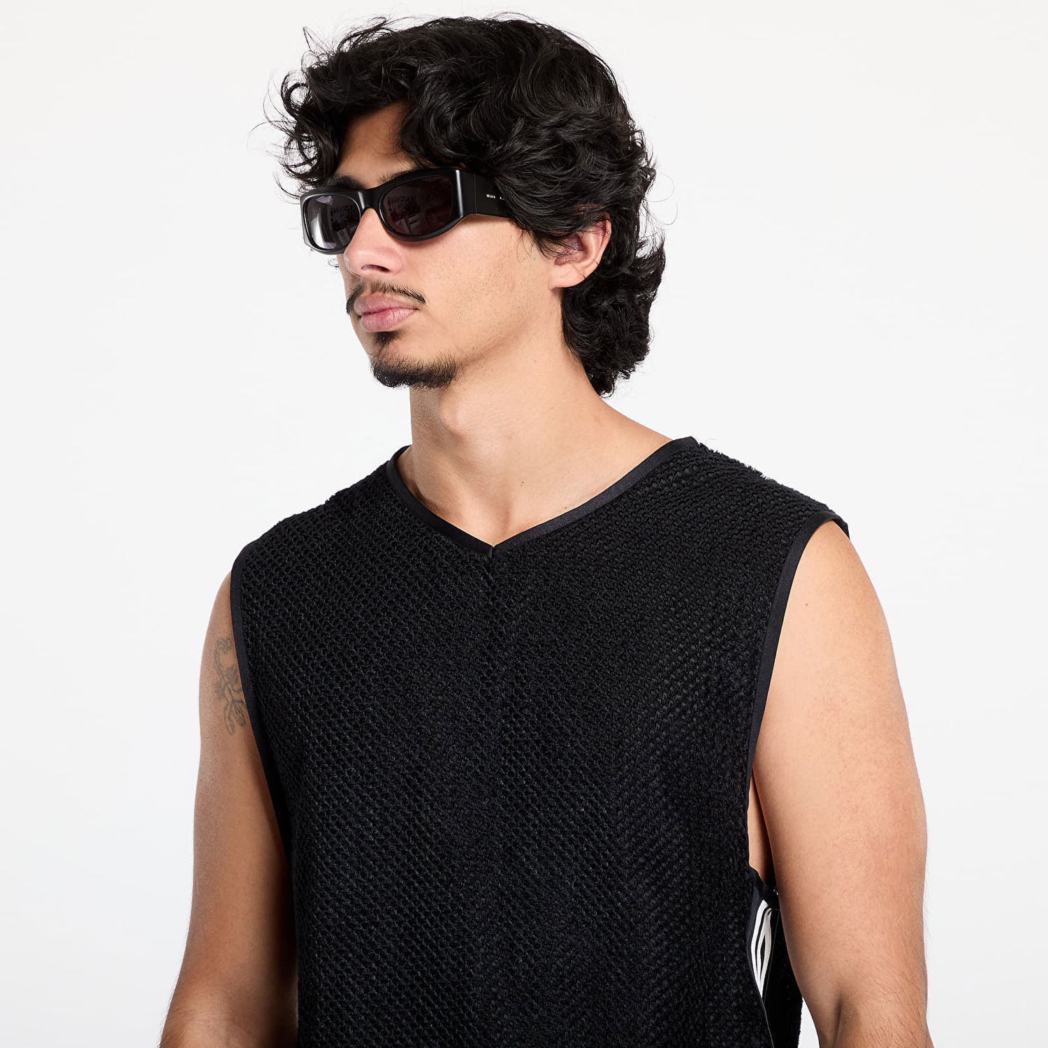Vest Y-3 Waffle Warpknit Vest Sort | IW7501, 1