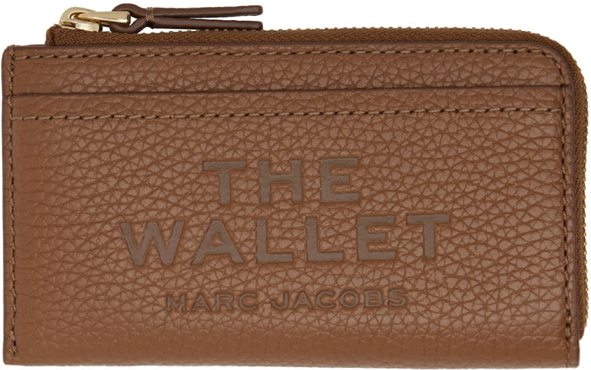 Tegnebog Marc Jacobs Marc Jacobs 'The' Top Zip Wallet Brun | 2S4SMP010S02, 0