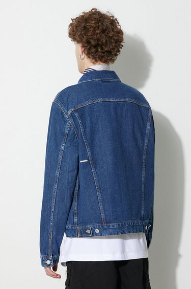 Jakke PANGAIA Pangaia Himalayan Nettle & Organic Cotton Denim Jacket Blå | 10000336, 3