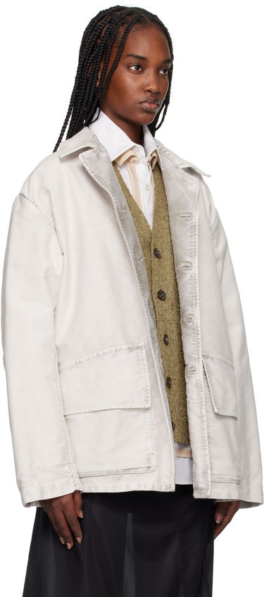 Jakke Maison Margiela Maison Margiela Sports Jacket Hvid | S50AM0638 S76543, 1