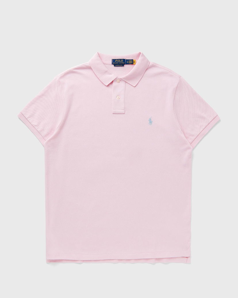 Polo skjorte Polo by Ralph Lauren Polo Ralph Lauren Custom Slim Fit Mesh Polo Shirt XXL Lyserød | 710680784424
