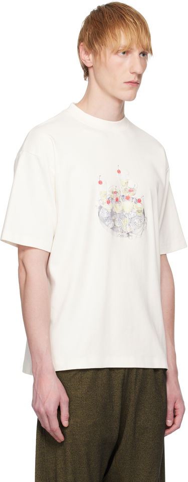 T-shirt Drôle de Monsieur Drole de Monsieur Le Cocktails T-Shirt XXL Hvid | G-TS237-CO002-OW, 2