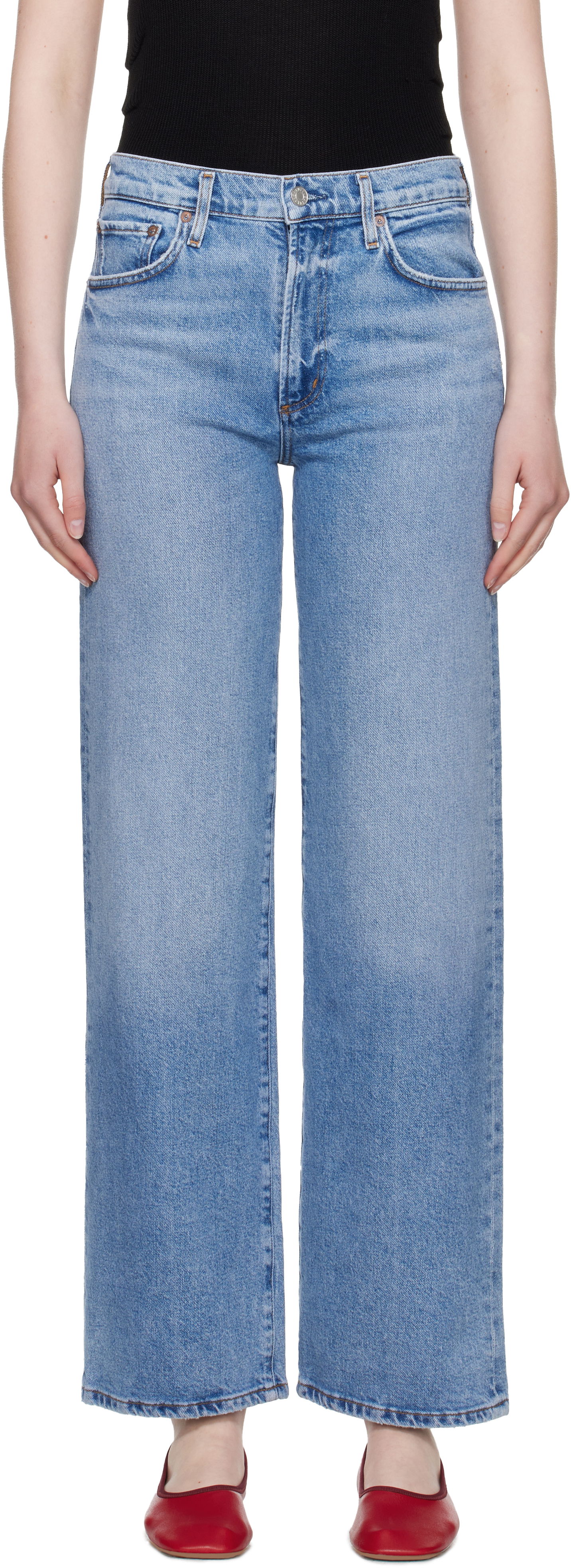 Jeans AGOLDE AGOLDE Harper Straight Jeans Blå | A9153-1854, 0