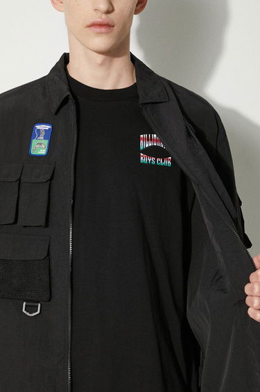 Skjorte BILLIONAIRE BOYS CLUB Billionaire Boys Club Multi Pocket Overshirt Sort | B24239, 7