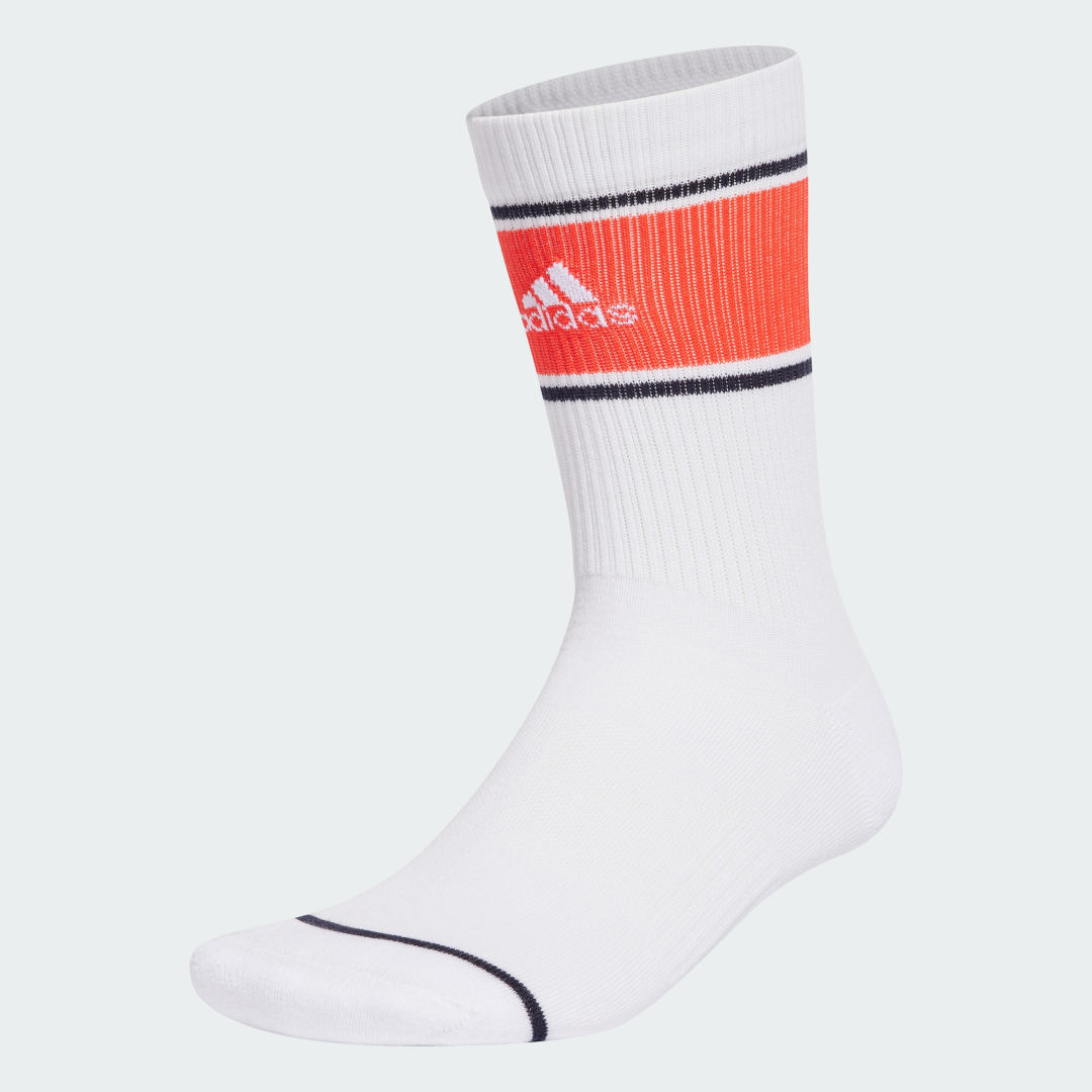 Sokker adidas Performance Cushioned Crew Socks with Logo (2 Pairs) Hvid | IW2919, 0