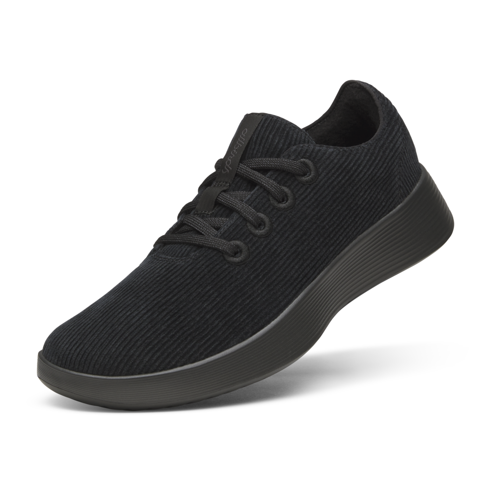Sneakers og sko Allbirds Runner Go Corduroy Sort | A11229W, 0