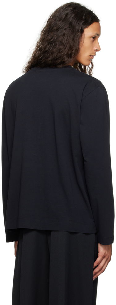 T-shirt Simone Rocha Simone Rocha Stained Glass Woman Long Sleeve T-Shirt Sort | 5194P30-M 0569, 2