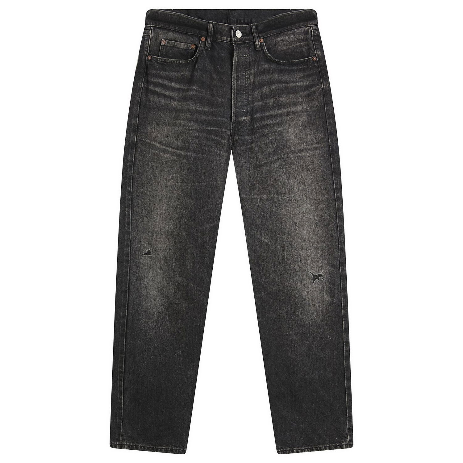 Jeans Junya Watanabe Junya Watanabe MAN Garment Treated Jeans Sort | WP-P912-100-1, 0