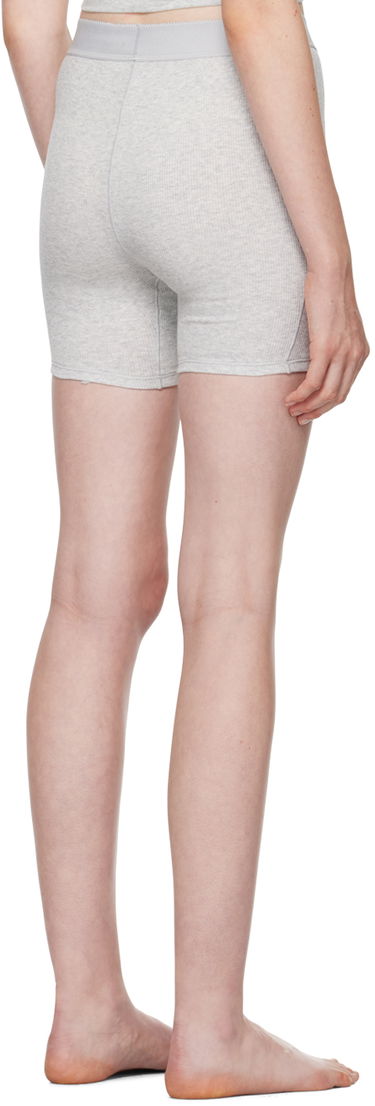 Shorts SKIMS Rib Boxer Boy Shorts Grå | BX-BOX-6248W, 2