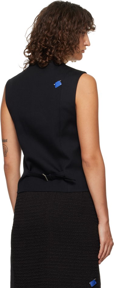 Tanktop ADER ERROR Black Sleeveless Top Sort | BN01FWVE0101BK, 2