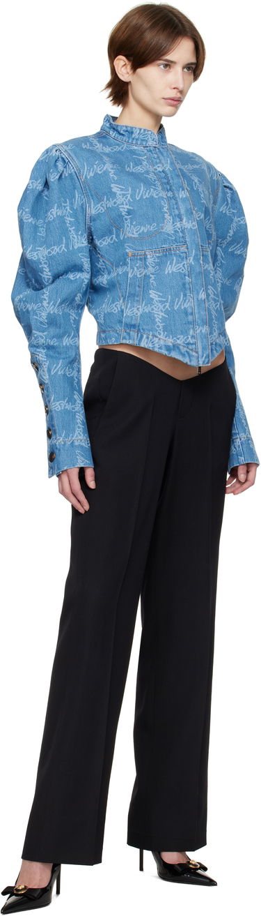 Jakke Vivienne Westwood Vivienne Westwood Filli Denim Jacket Blå | 1901001F-W014I-, 3