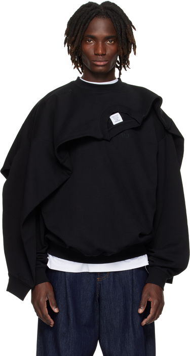 Sweatshirt VETEMENTS VETEMENTS Double Layered Sweatshirt Sort | UH76CW400B, 0
