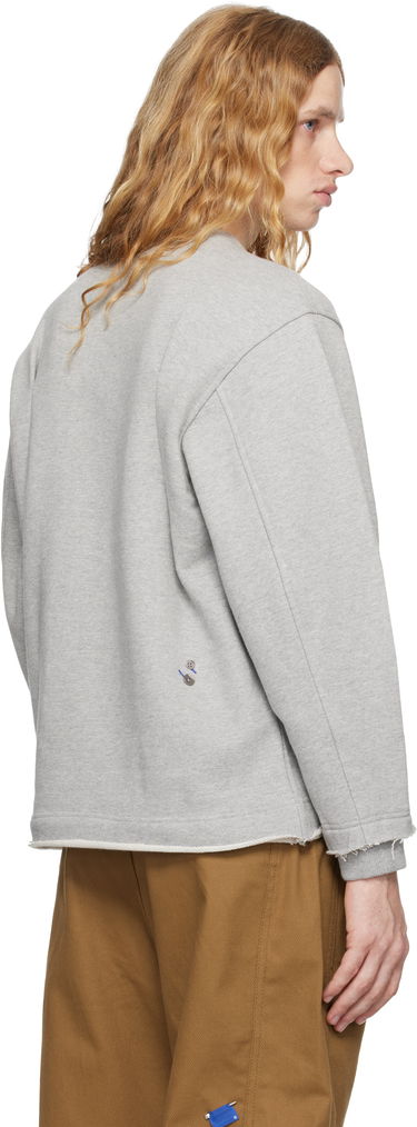 Sweatshirt ADER ERROR Product. 41 Distressed Sweatshirt Grå | BN01FWSW0102GR, 2