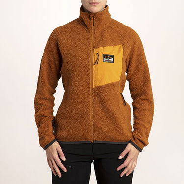 Sweater Lundhags Lundhags Flok Wool Pile Fleece Jacket Brun | 1123100, 5