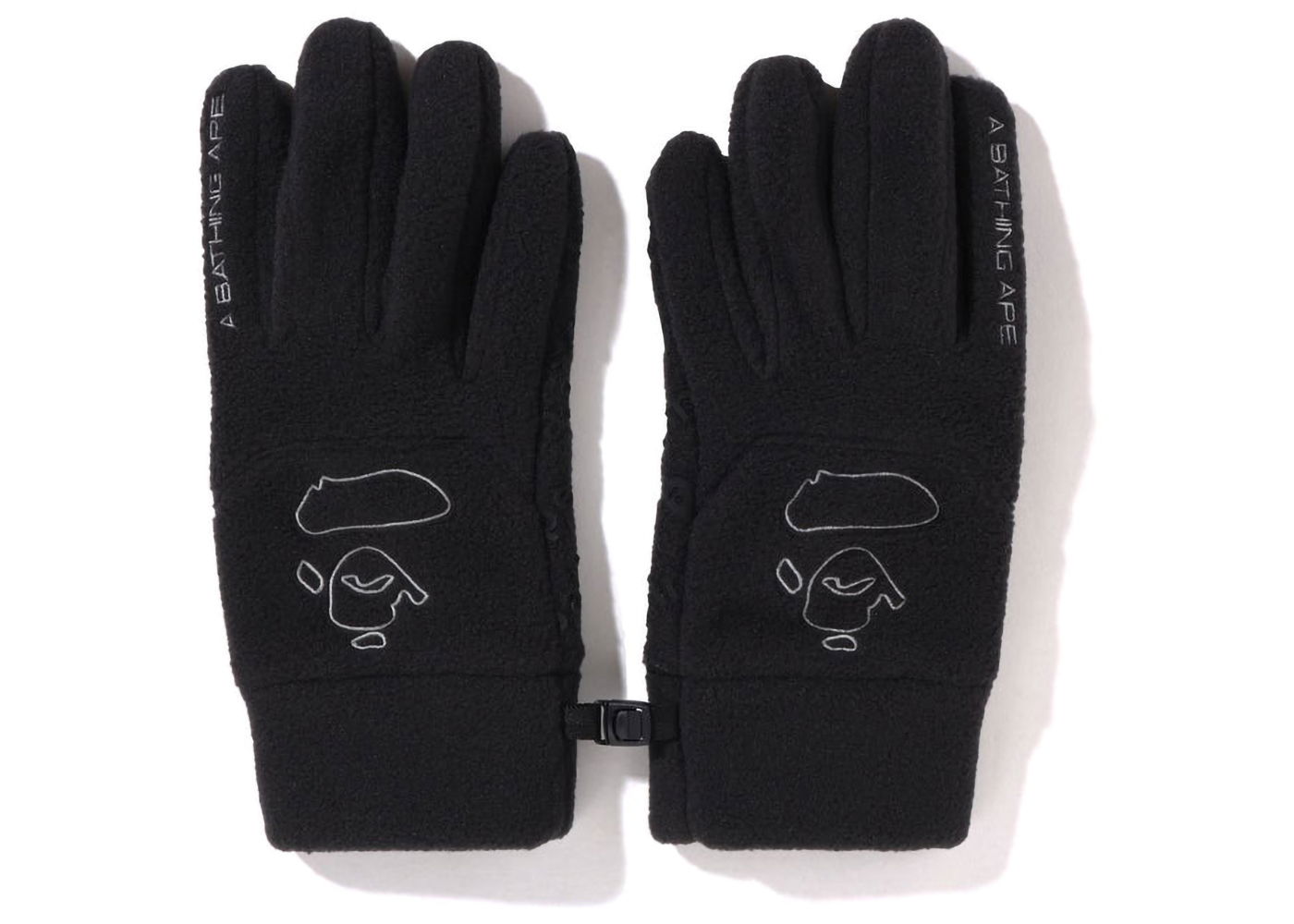 Handsker BAPE Ape Face Glove Sort | 1I80-182-006, 0