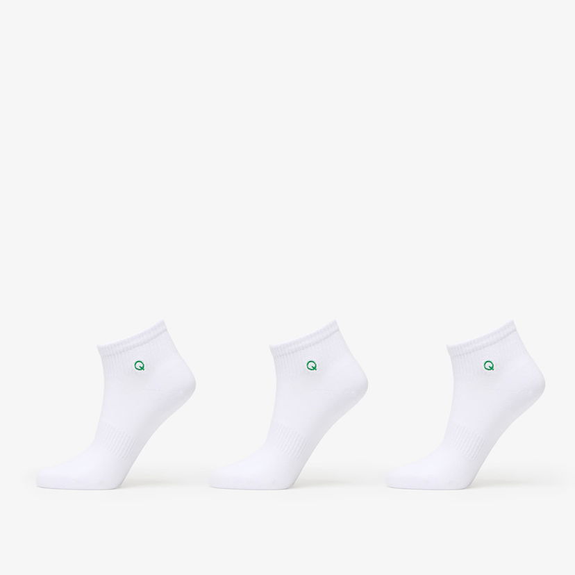 Sokker Queens Essential Ankle Socks 3-Pack Hvid | QNS_067