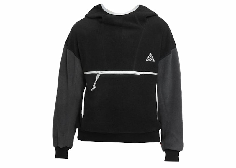 Sweatshirt Nike ACG ACG Icon Fleece Polartec Hoodie Sort | DQ8730-010