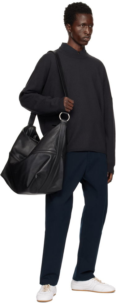 Sweater Studio Nicholson Studio Nicholson Scafell Knit Sweater Sort | SCAFELL SNM - 1294, 3