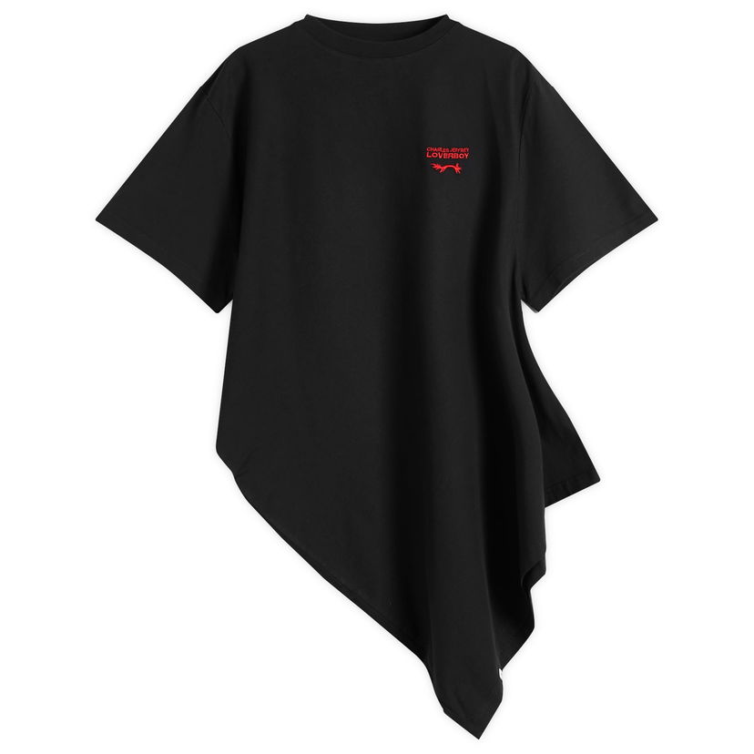 T-shirt Charles Jeffrey Loverboy Charles Jeffrey Loverboy Topsy Turvy Asymmetric T-Shirt, Size Large Sort | 054101301