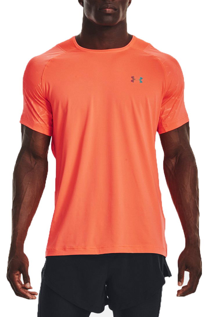 T-shirt Under Armour Rush Emboss Tee Orange | 1376790-600, 0