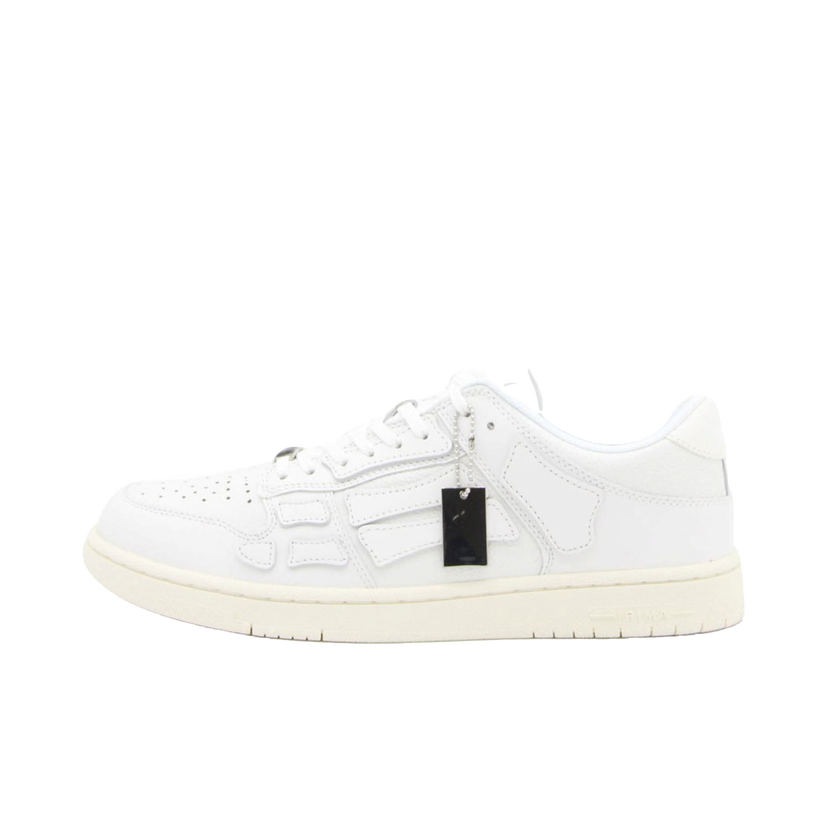 Sneakers og sko AMIRI Skel Top Low White Vintage Hvid | PXMFS006-194