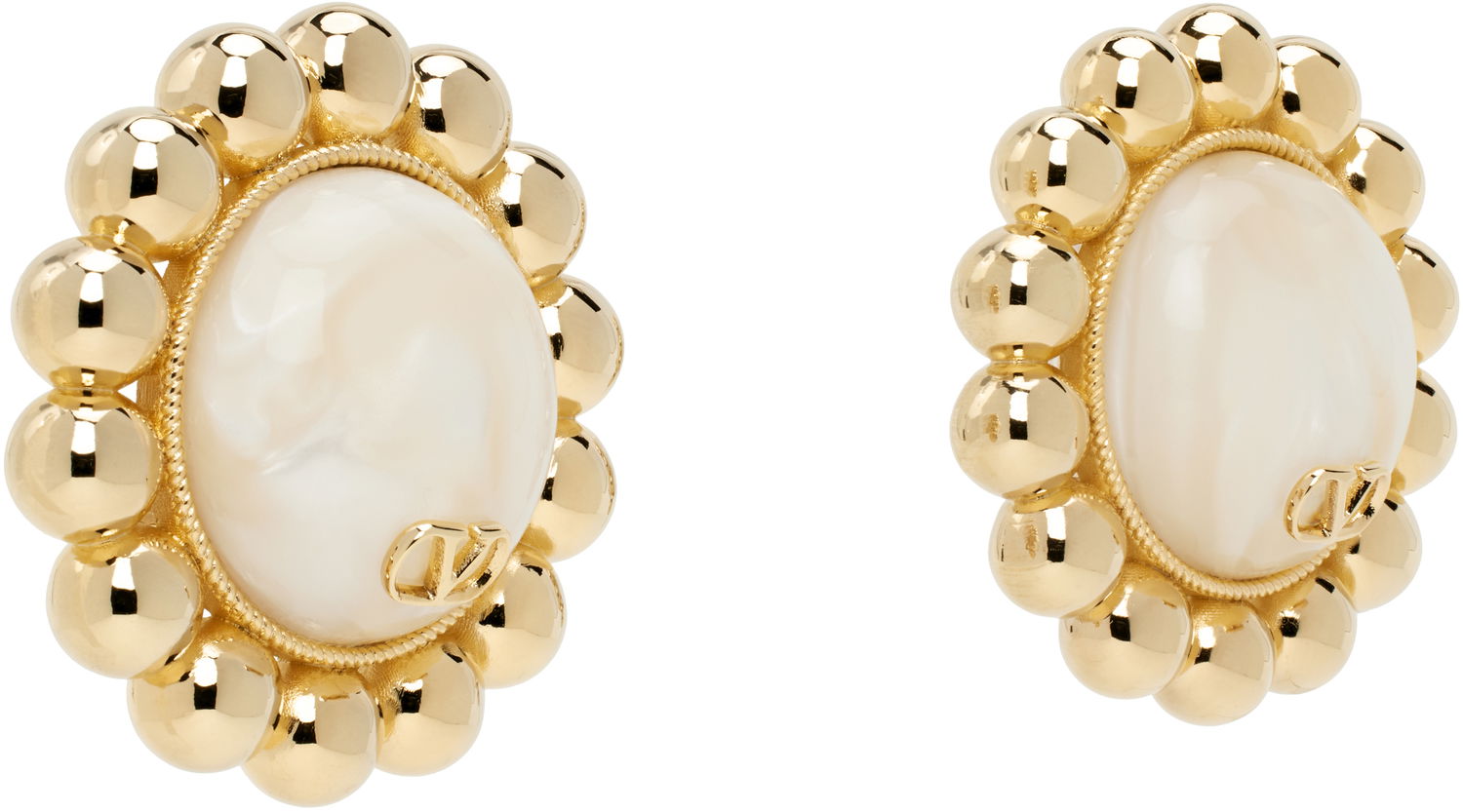 Øreringe Valentino Valentino Garavani Pas Plus Earrings Metalisk | 6W2J0Y18DHC, 1