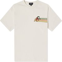 T-shirt A.P.C. Isaac Logo T-Shirt Beige | COEZC-H26327-AAG, 1