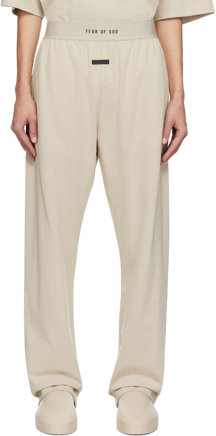 Joggingbukser Fear of God Bonded Sweatpants Beige | FGLW40-006JER, 0