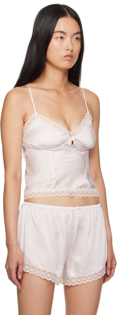 Pyjamas GUIZIO Guizio Ivy Lace Cami and Shorts Set Lyserød | F24105W022, 1