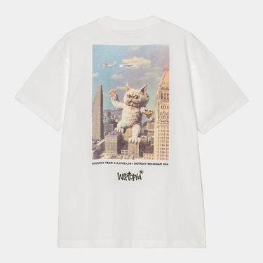 T-shirt Carhartt WIP Short Sleeve Wiptopia T-Shirt Hvid | I035496_5, 1