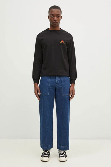 T-shirt WACKO MARIA Tim Lehi Black Long Sleeve T-Shirt Sort | 24FW.WMT.LT01, 4
