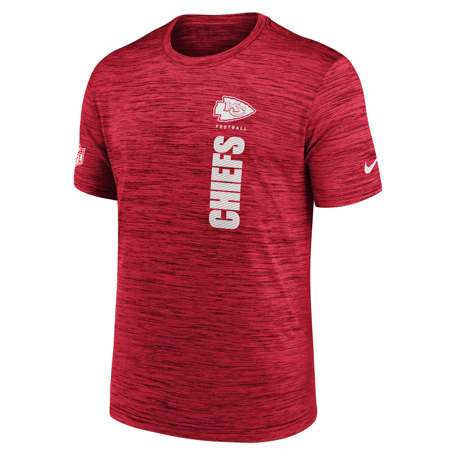 T-shirt Nike Kansas City Chiefs Dri-FIT Sideline Velocity T-Shirt Rød | HV2546-657, 0