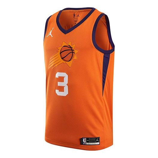 Jersey Jordan Air Jordan NBA Retro Basketball Jersey Phoenix Suns Paul #3 Orange | CV9491-848