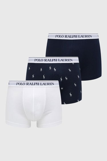 Boksere Polo by Ralph Lauren Boxers 3 - Pack Flerfarvet | 714830299057, 0