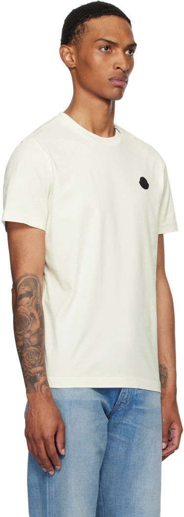 T-shirt Moncler Moncler Short Sleeve T-Shirt Beige | K20918C0003289AYW, 1