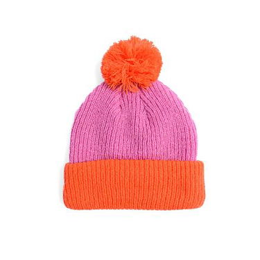 Beanie New Era Pom Beanie Lyserød | 60565273, 0