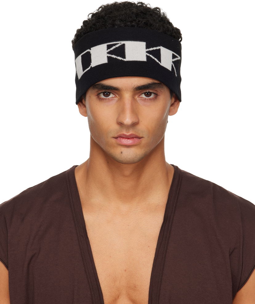 Hat Rick Owens Rick Owens DRKSHDW Concordians Cotton Headband Sort | DA02E7480 KP6