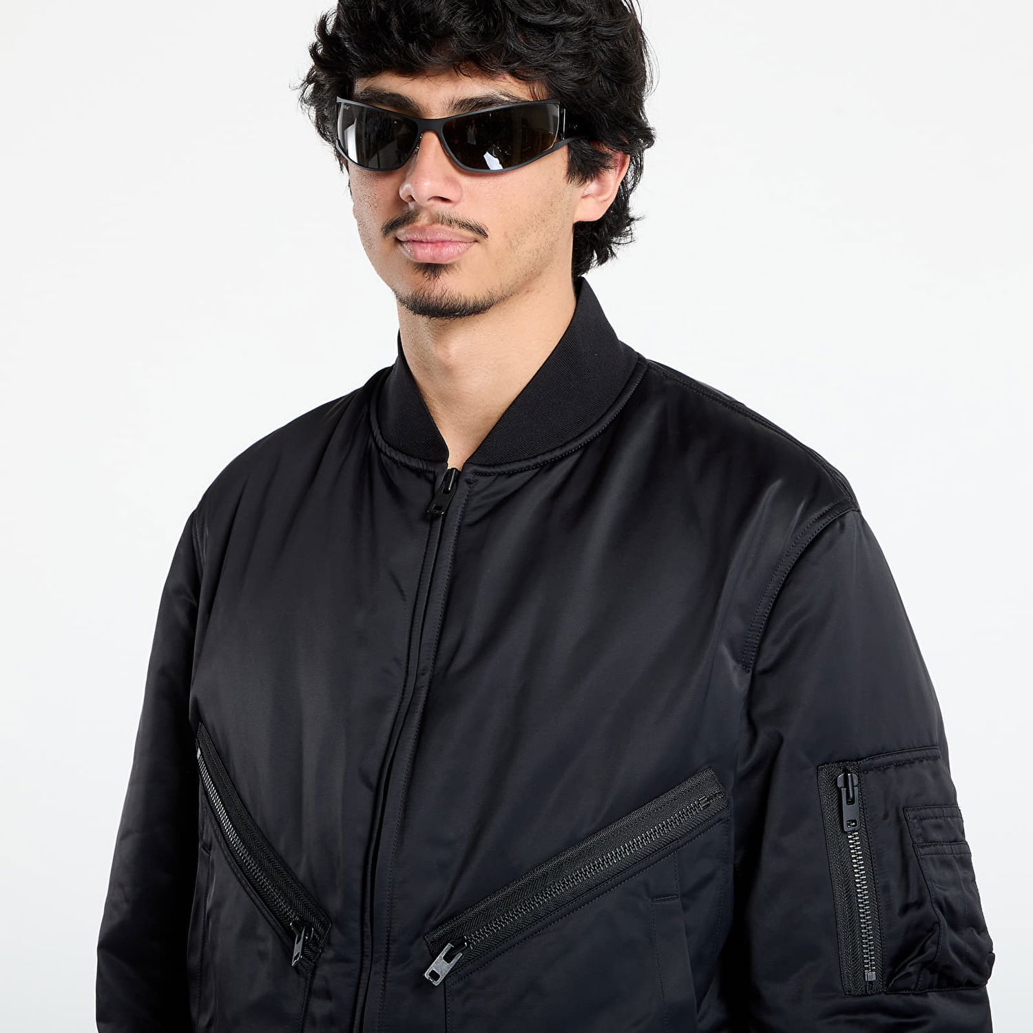 Bomberjakke Y-3 Y-3 Bomber Jacket Sort | JX7270, 1