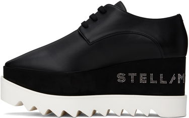 Sneakers og sko Stella McCartney Elyse Logo Platform Derbys Sort | 800004W0YG0, 2