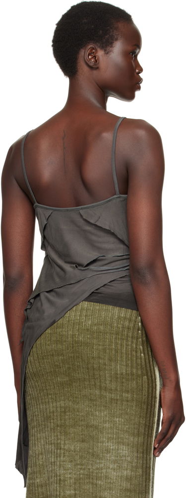 Tanktop Diesel T-Malo Distressed Tank Top Grå | A14067 0IPAL, 2