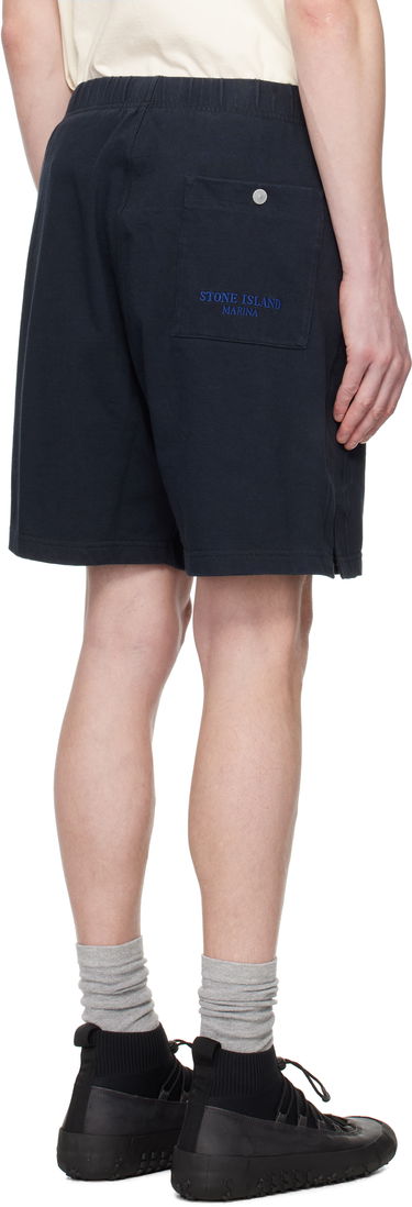 Shorts Stone Island Stone Island Felpa Bermuda Shorts Mørkeblå | K1S15 6200006 S00X5, 2