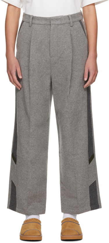Bukser ADER ERROR Wool Straight-Leg Trousers Grå | BMADFWSA0203GR, 0