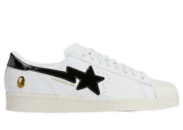 Sneakers og sko adidas Performance BAPE x SSTR V "Cloud White" Hvid | JR2701, 0