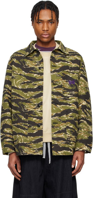 Skjorte Needles Needles D.N. Coverall Jacket Grøn | QV149, 0