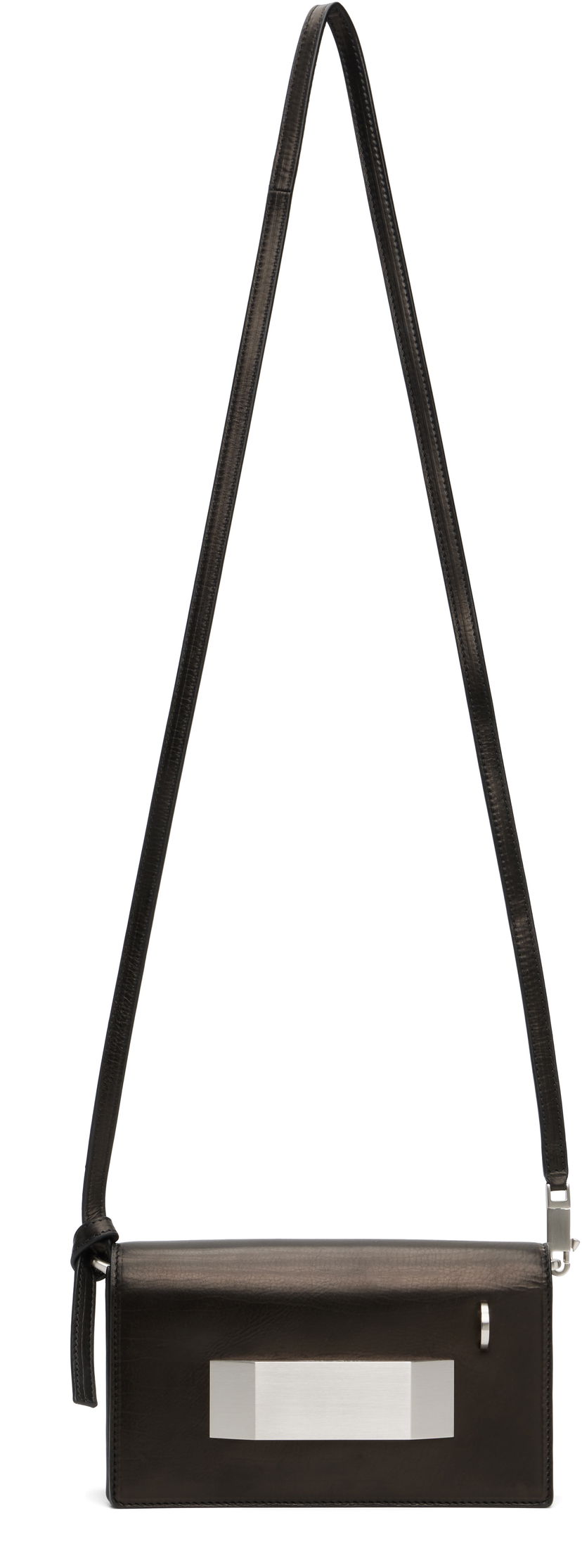 Skuldertaske Rick Owens Rick Owens Concordians Griffin Shoulder Bag Sort | RA02E0740 LCA