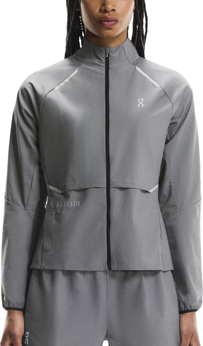 Vindjakke On Running Weather Jacket Lumos Grå | 1wf30292608